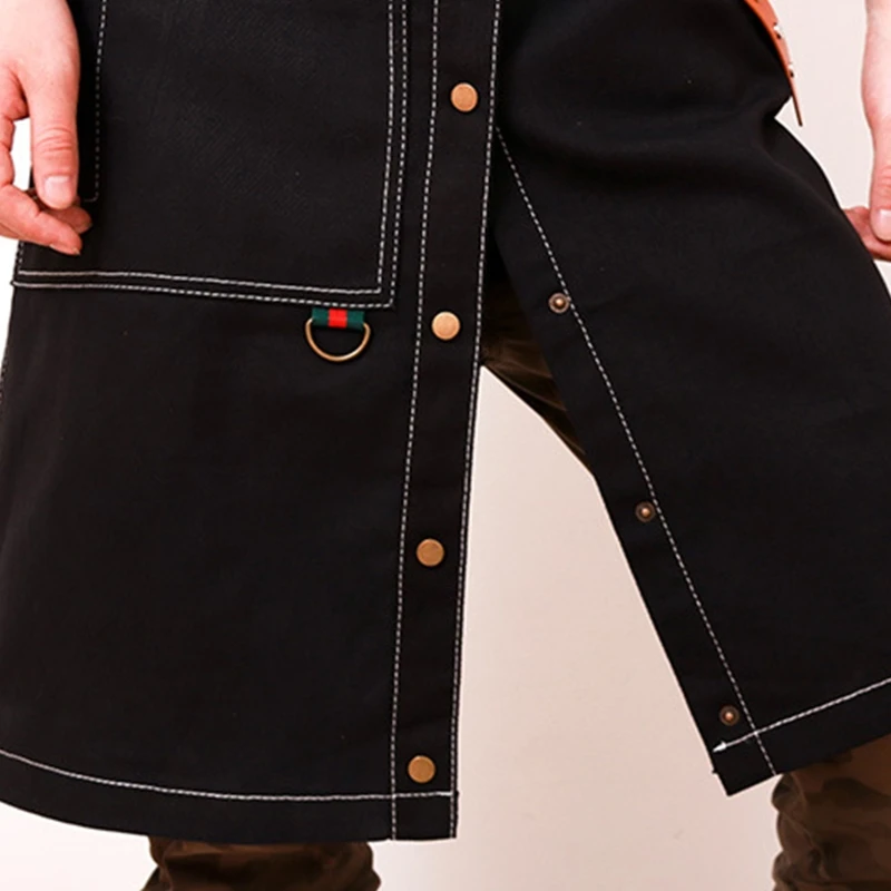 

Apron Korean fashion cowboy cafe tea shop barber men and women restaurant work clothes
