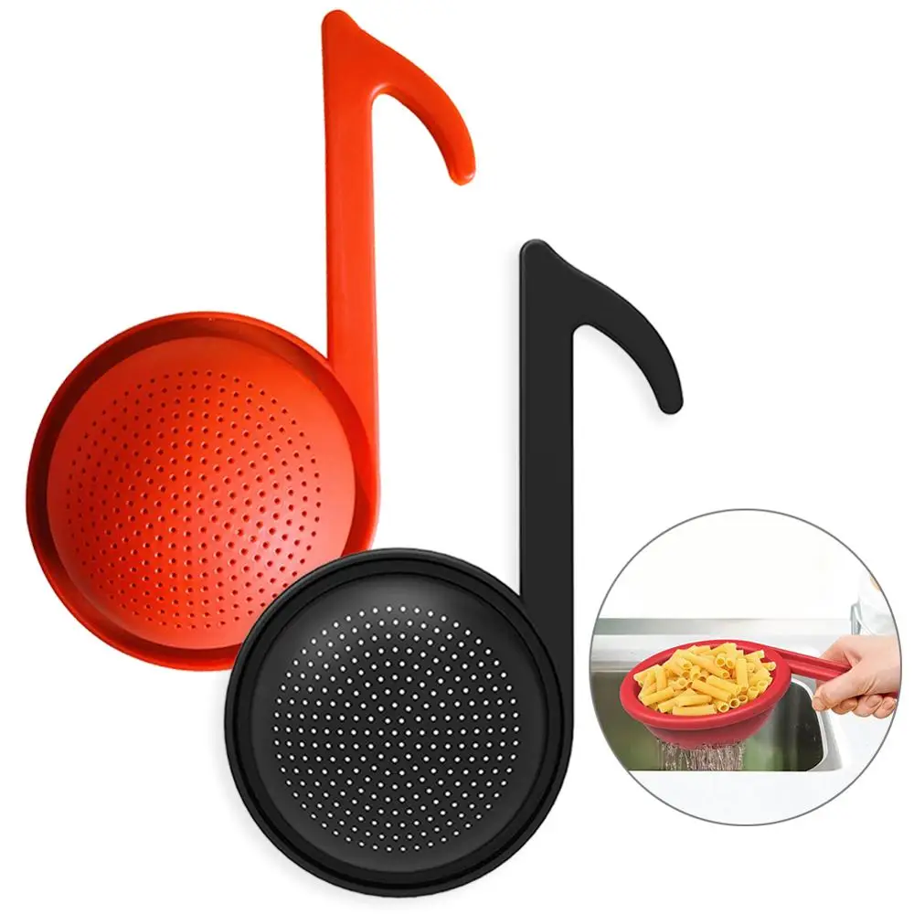 

Kitchen Colander Innovative Eighth Note Shape Colander Kitchen Practical Gadgets Note Filter Spoon