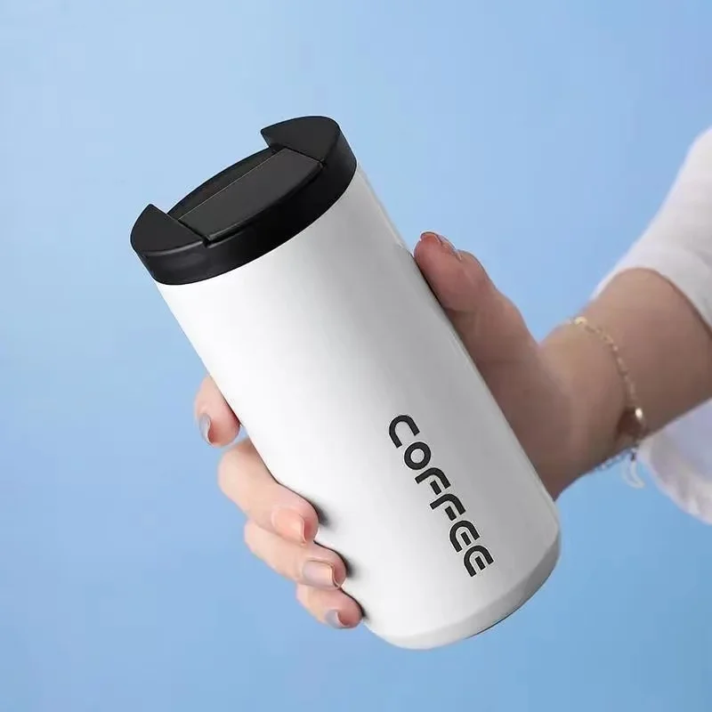 

400/550ml Thermos Mug 304 Stainless Steel Milk Tea Coffee Mug Leak-proof Travel Ins Style Portable Thermos For Tea Copo Termico