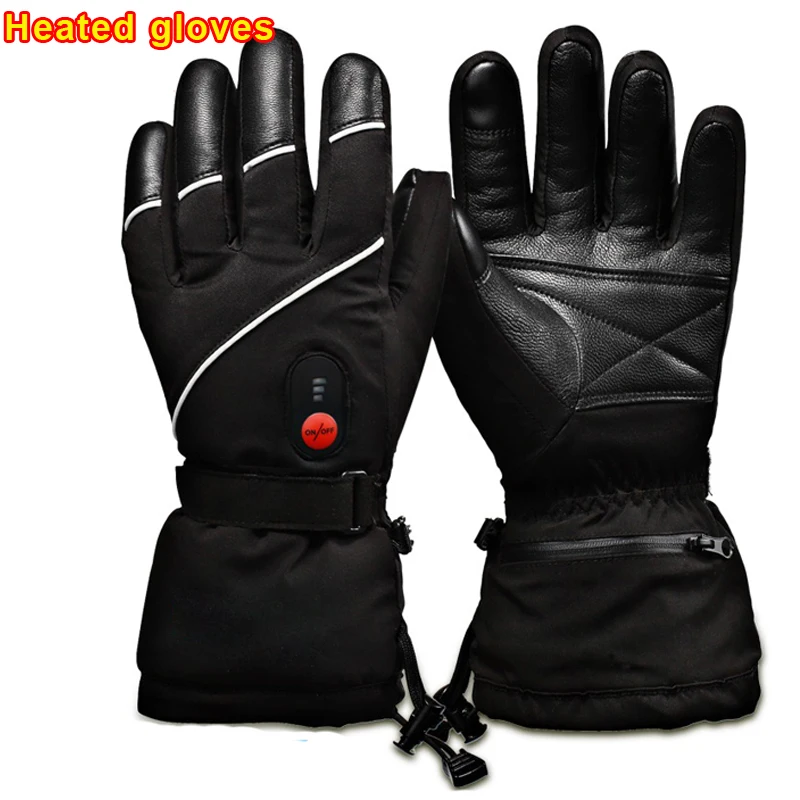 Зима грелка для рук с подогревом перчатки на открытом воздухе Термальность