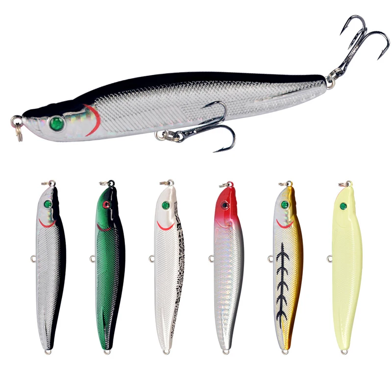 

1PCS 9.5cm 16g Sinking Pencil Fishing Lure Hard Lures Baits Wobbler Artificial Hard Bait Fishing Tackle Pesca