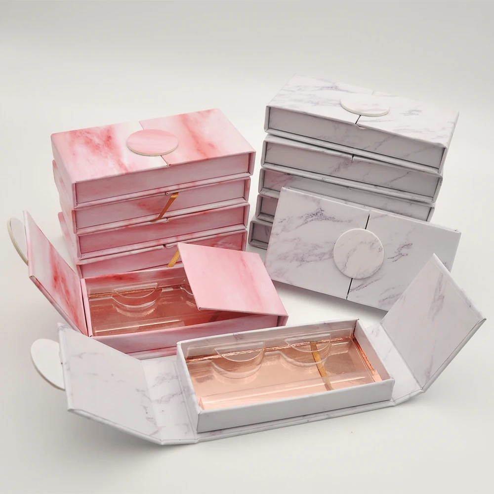 Магнитный чехол для ресниц с индивидуальным логотипом 25 мм|Накладные ресницы| |