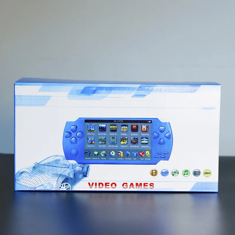 Портативная игровая консоль 4 3 дюймов сенсорный экран mp4 плеер MP5 игрок в режиме