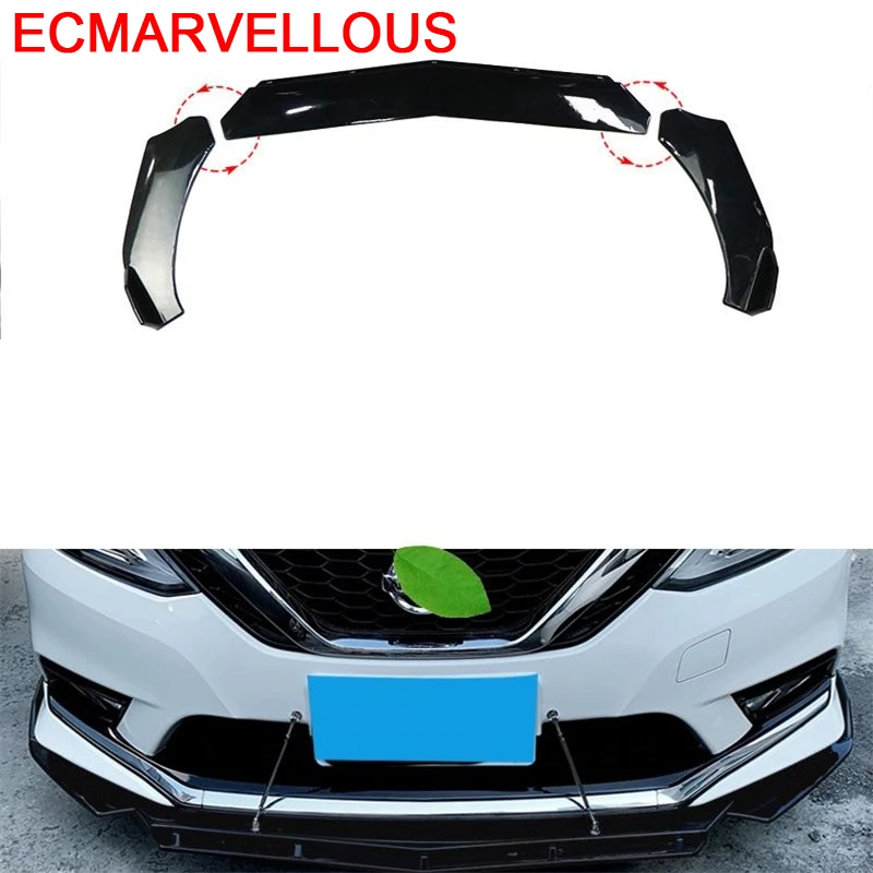 

Parachoques Sticker Voiture Decoration Car Accessories Exterior Front Bumper Lip Spoiler Auto Universal Styling Moulding