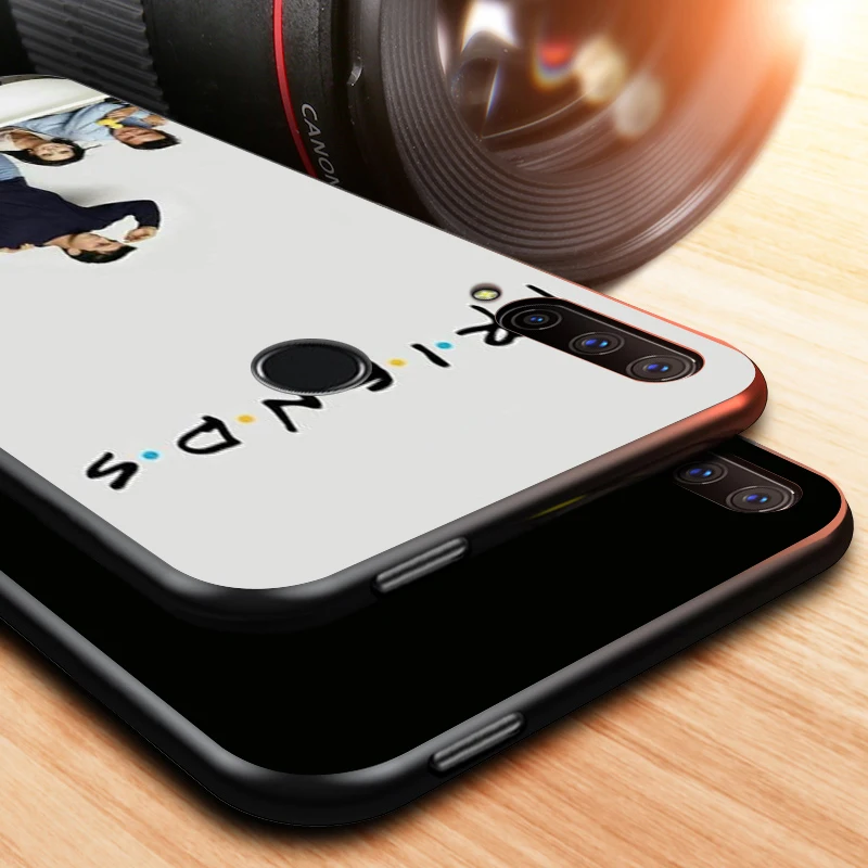 

Black Soft TPU Cover TV Friends for Honor 9X 9 Lite 8S 8C 8X 8A 8 2019 2020 7A 7S 7C Pro Phone Case