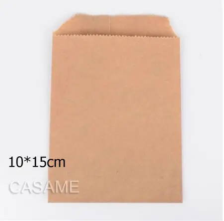brown Маленькие лакомые сумки 15 см x 10 см 50 шт шеврон в горошек Цветочная композиция бумажный мешок для попкорна продукты питания безопасный подарок на день рождения бумажные подарочные пакеты - Цвет: brown
