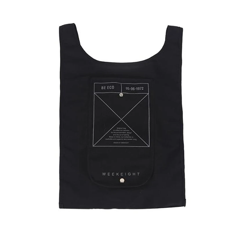 Portable Eco Grocery Storage Bag Folding Large Capacity Handbags Omen Foldable Tote Waterproof Reusable Shopping Bags | Дом и сад