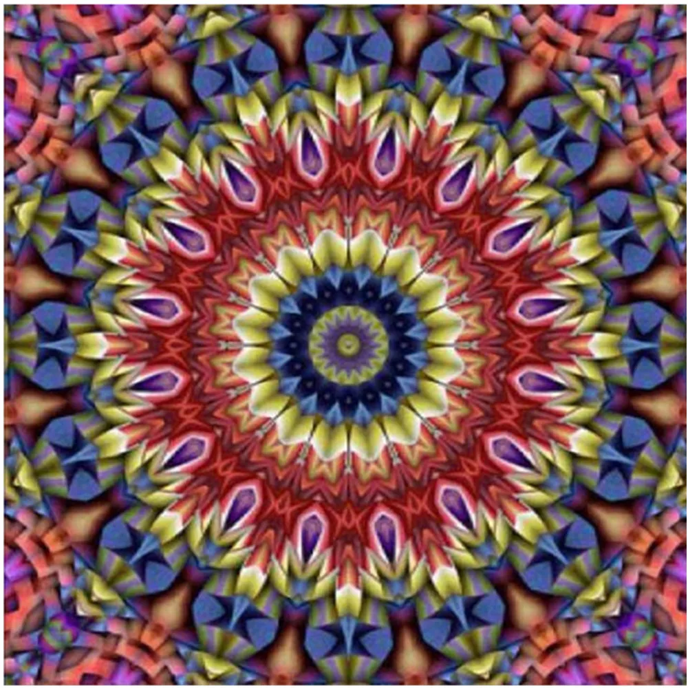 5D алмазная живопись мандала искусство сделай сам круглый набор для алмазной