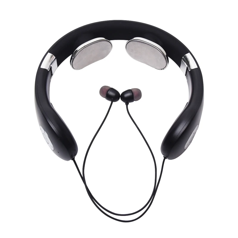 

Foldable Bluetooth 5.0 Neck Massage Wireless Portable In-Ear Headphone Heating