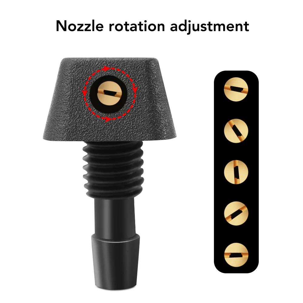 

2 Pcs/Set Car Friont Windshield Wiper Nozzle For Chevrolet Cruze Aveo Lacetti Captiva Cruz Niva Spark Orlando Epica Sail Sonic