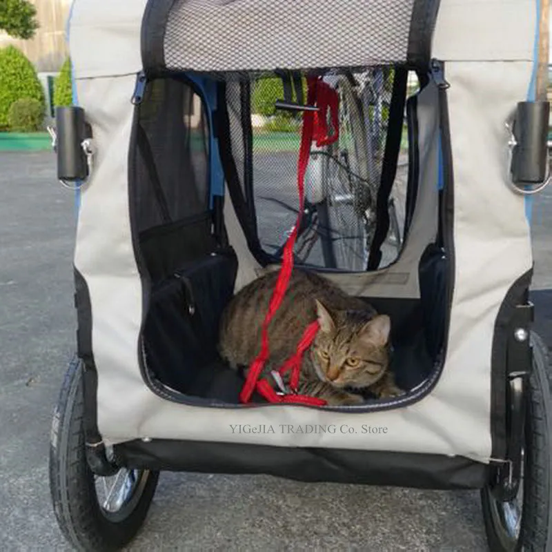 Велосипедная прогулочная коляска 2 в 1 максимальная нагрузка 30 кг 16 дюймов заднее