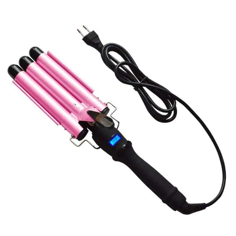 Щипцы для завивки волос с тремя бочками плойка 20/25/28/32 мм инструмент укладки|Щипцы