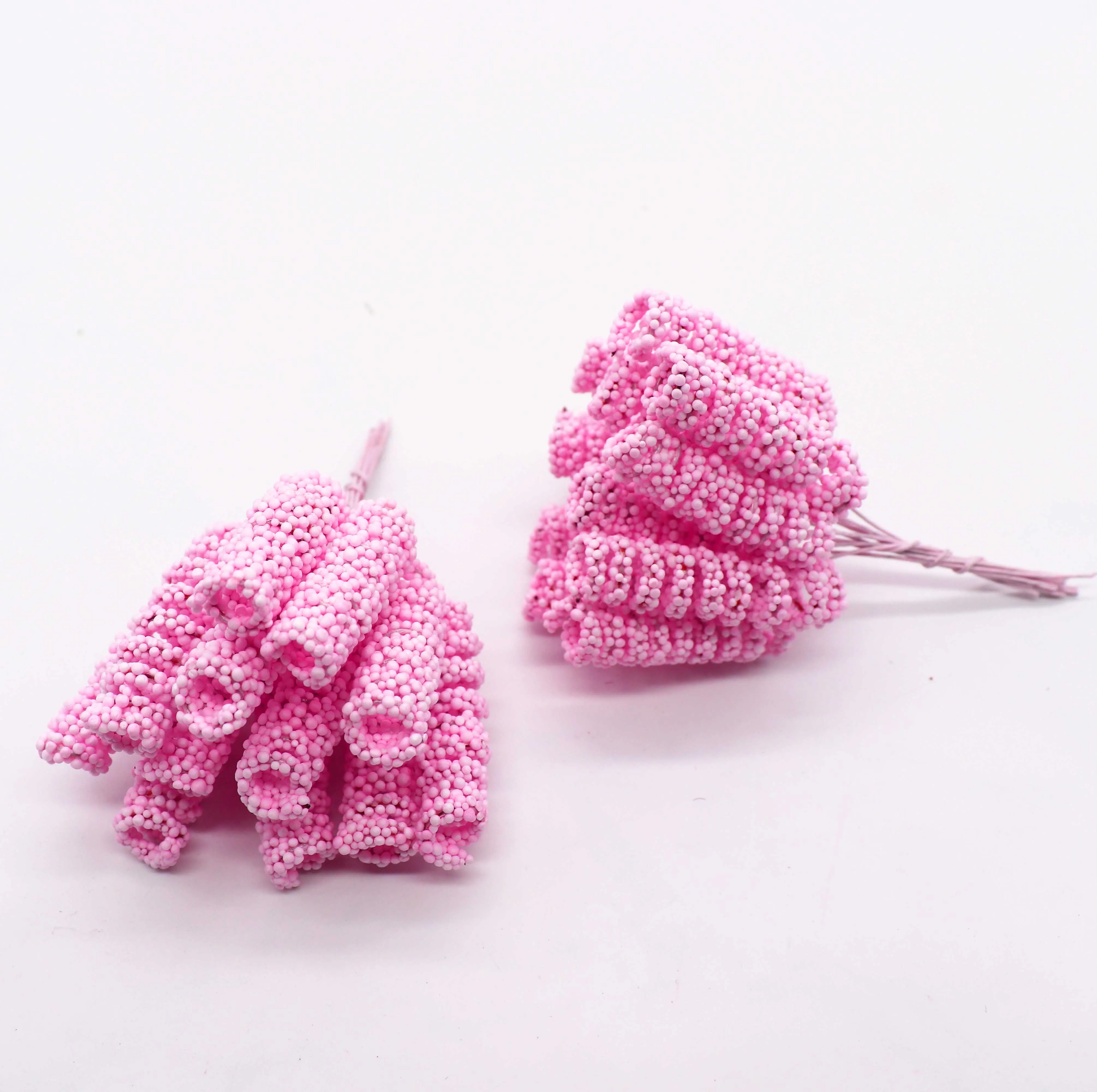 Искусственные цветы 12 шт./лот с тычинками из пены букет для свадьбы украшение