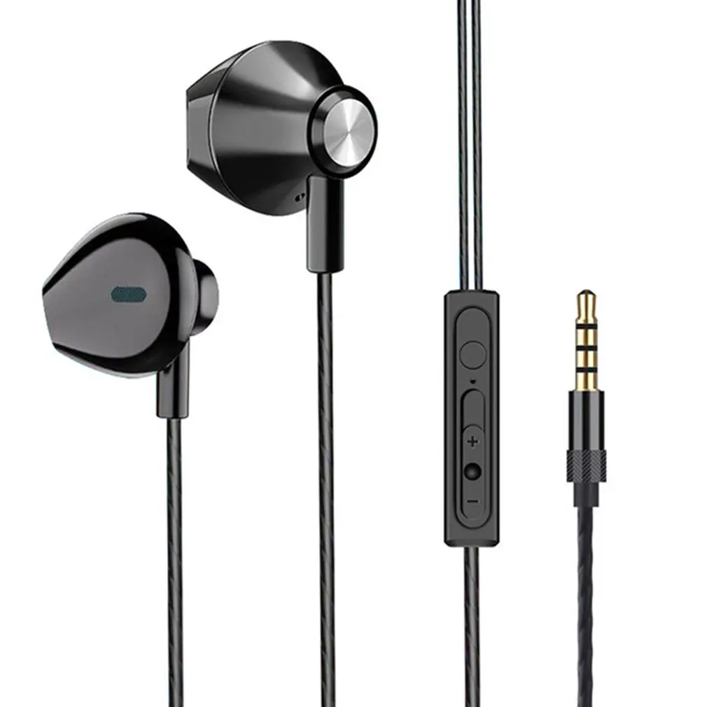 

Bass Sound Earphone In-Ear Sport Earphones Game with mic for xiaomi iPhone Samsung Wire Control Headset MP3
