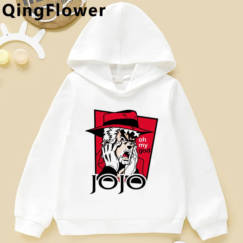 

Jojo Bizarre Adventure teens kids big bother hoodie cartoon designer aesthetic enfant fille hoodie teenage