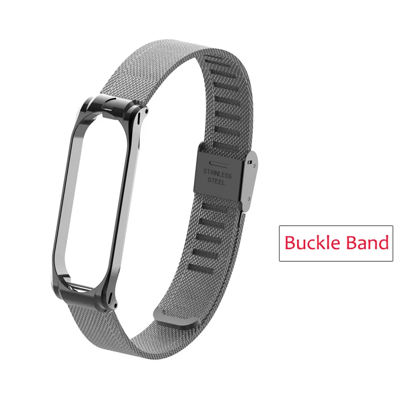style 3 black Браслет Amazfeel для mi band 4 металлический ремешок mi band 4 ремешок на запястье из нержавеющей стали ремешок для mi band 3 mi band 3 ремень - Цвет: style 3 black