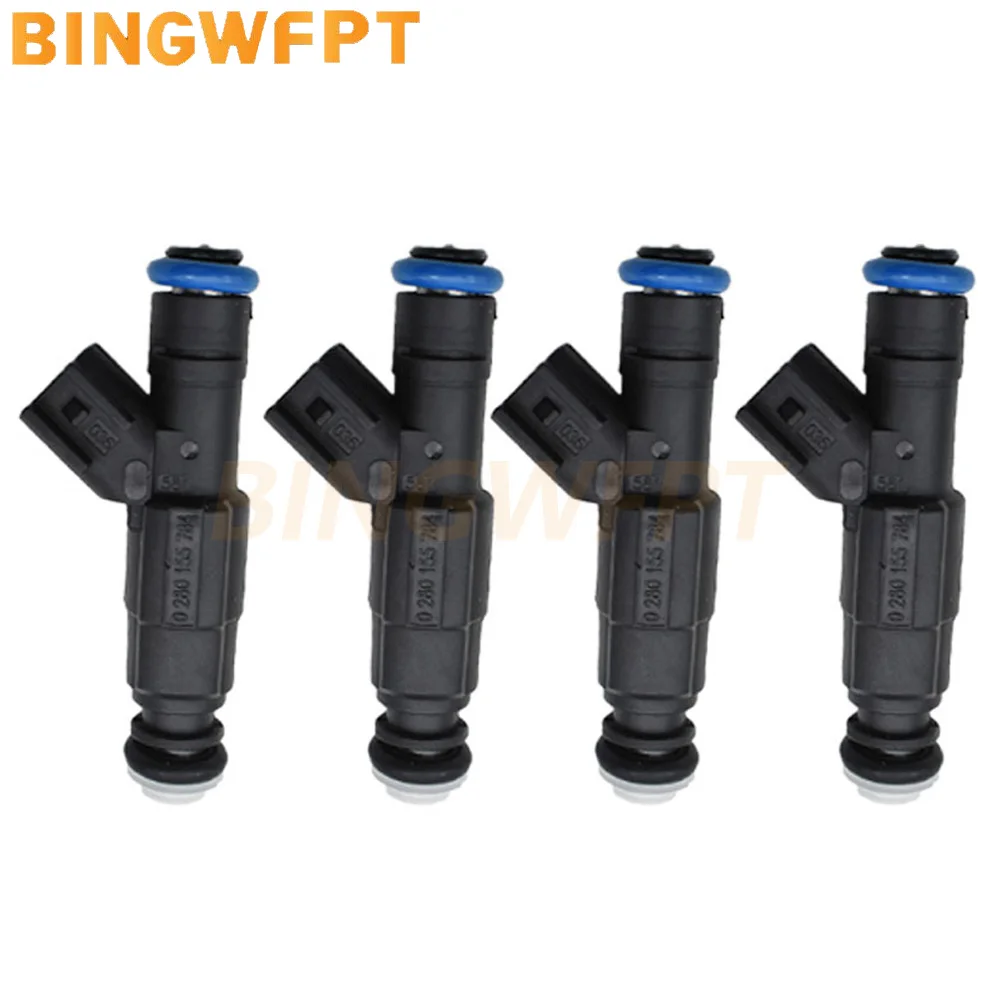 

4PCS Fuel Injectors nozzles For Jeep Grand Cherokee WJ 1999-2004 4.0L 4-hole Upgrade Fuel Injectors 0280155784, 812-12128