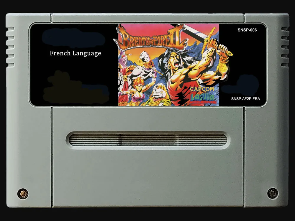 

16Bit Games ** Breath of Fire 2 ( PAL EUR Version!! French Language!! )