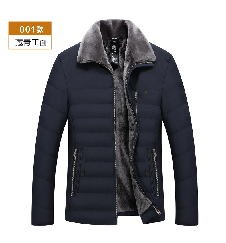 Новая шерстяная подкладка большого размера 3XL 4XL Мужская парка зимняя куртка Мужское пальто толстые теплые мужские куртки