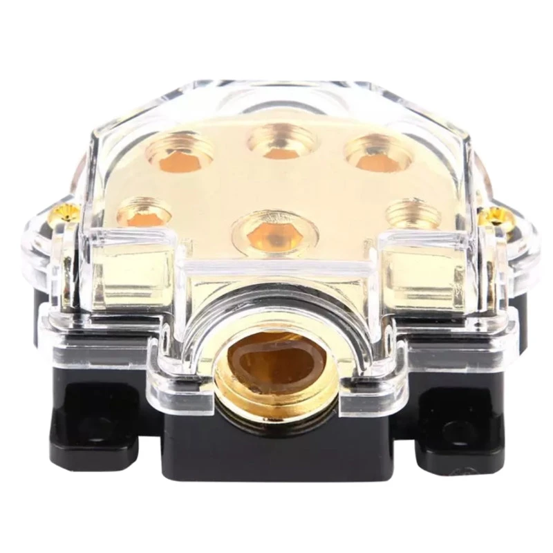 

Power Distribution Block Car Audio Amplifier 1 in 5 Out Way Power Ground Distributor Blocks Car Amplifier Audio Splitter