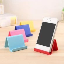 Universal Candy Mobile Phone Accessories Portable Mini Desktop Stand Table Cell Phone Holder For IPhone Samsung Xiaomi Huawei