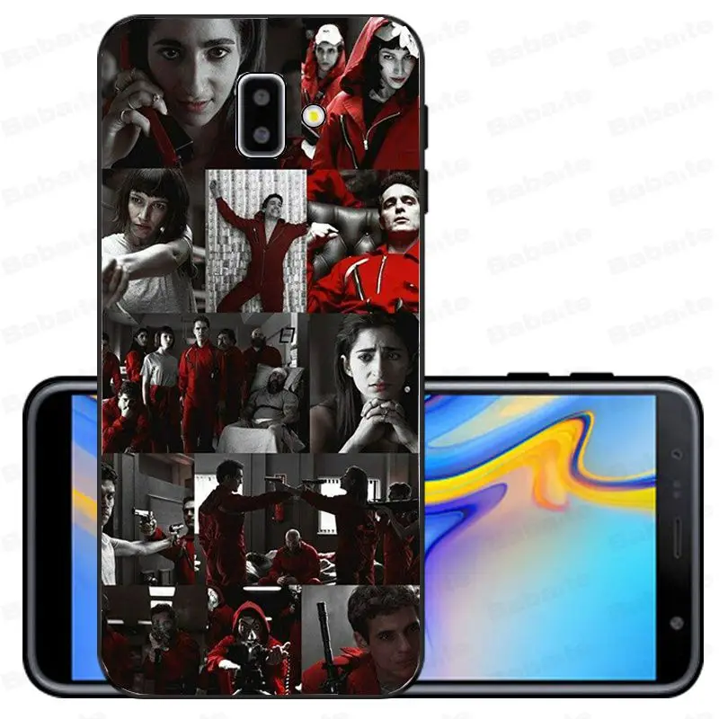 ТВ серии деньги Heist дом бумаги новинка чехол для телефона Fundas Обложка для samsung Galaxy j6 plus A6 A8 A9 A10 A30 A50 крышка
