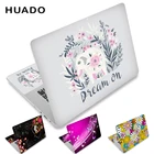 Популярная наклейка для ноутбука с цветами, кожаная наклейка для ноутбука 14 дюймов, наклейка для MacBook Air 11 Air 13,3 2021 Pro 13HPDELlLenovo