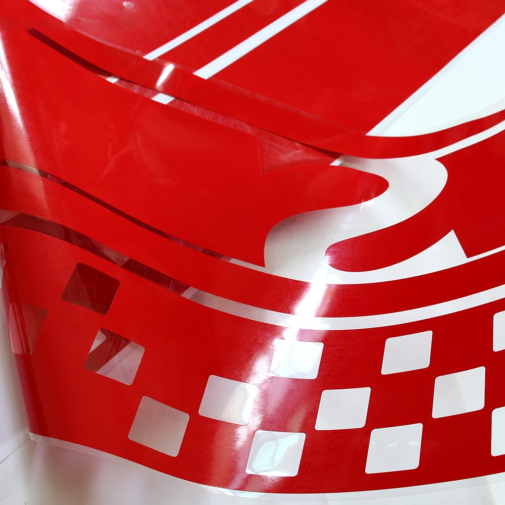 

2021 Side Stripe Skirt Door Long Sticker Racing Car Sport Graphic Decals For Renault Clio 3 Sticker RS MK3 Accessories 2PCS
