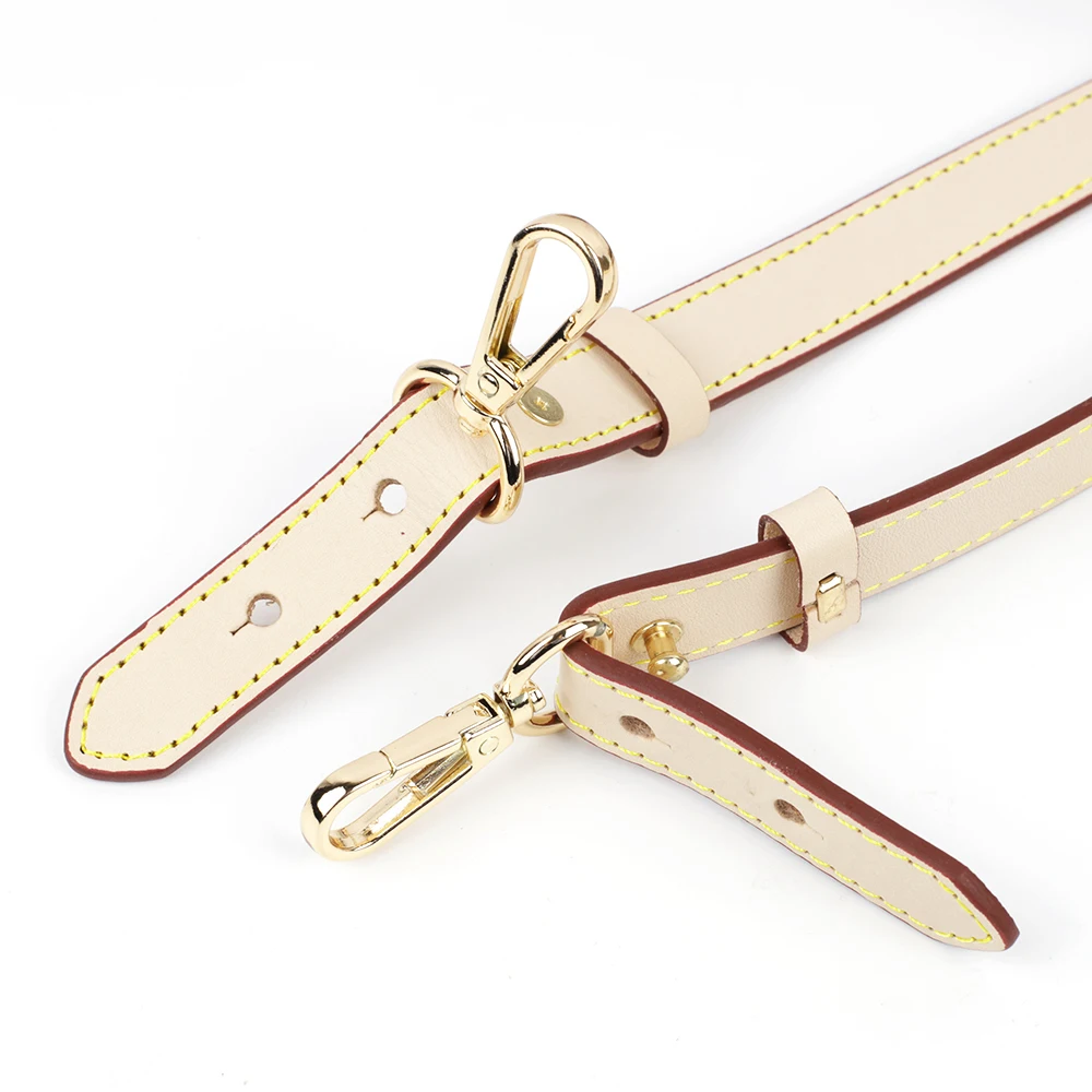 High Quality Genuine Leather Bag Strap Detachable Bag Handle Shoulder Straps Luxury Bag Strap Bag Replacement Accessories