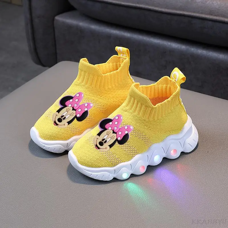 Детские Нескользящие кроссовки для мальчиков и девочек повседневная спортивная