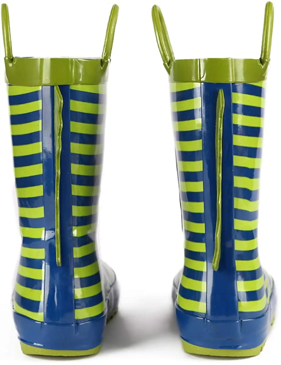 Детские резиновые ботинки SHOFORT для малышей дождя с простыми ручками детские