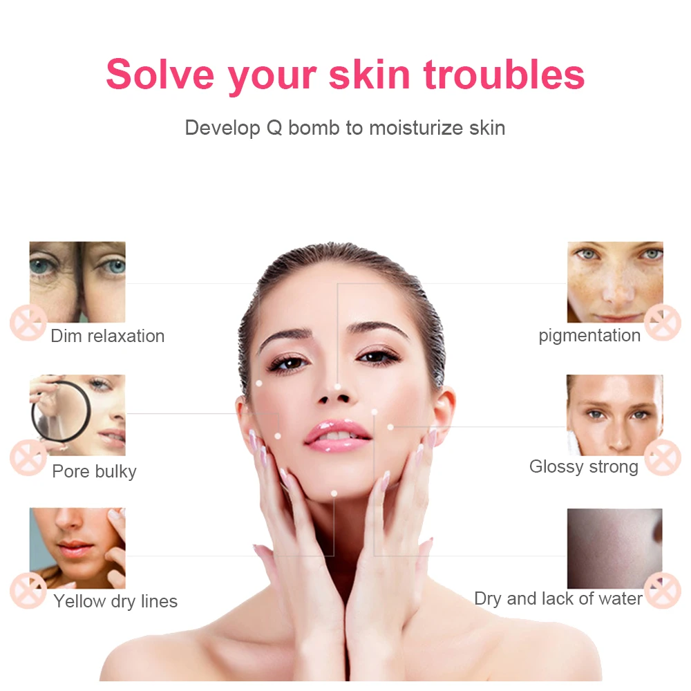 

Hot Nano Ionic Facial Steamer+Blackhead Remover+Skin Scrubber Breauty Tools Skin Care Thermal Spray Humidifier Spa Moisturizer