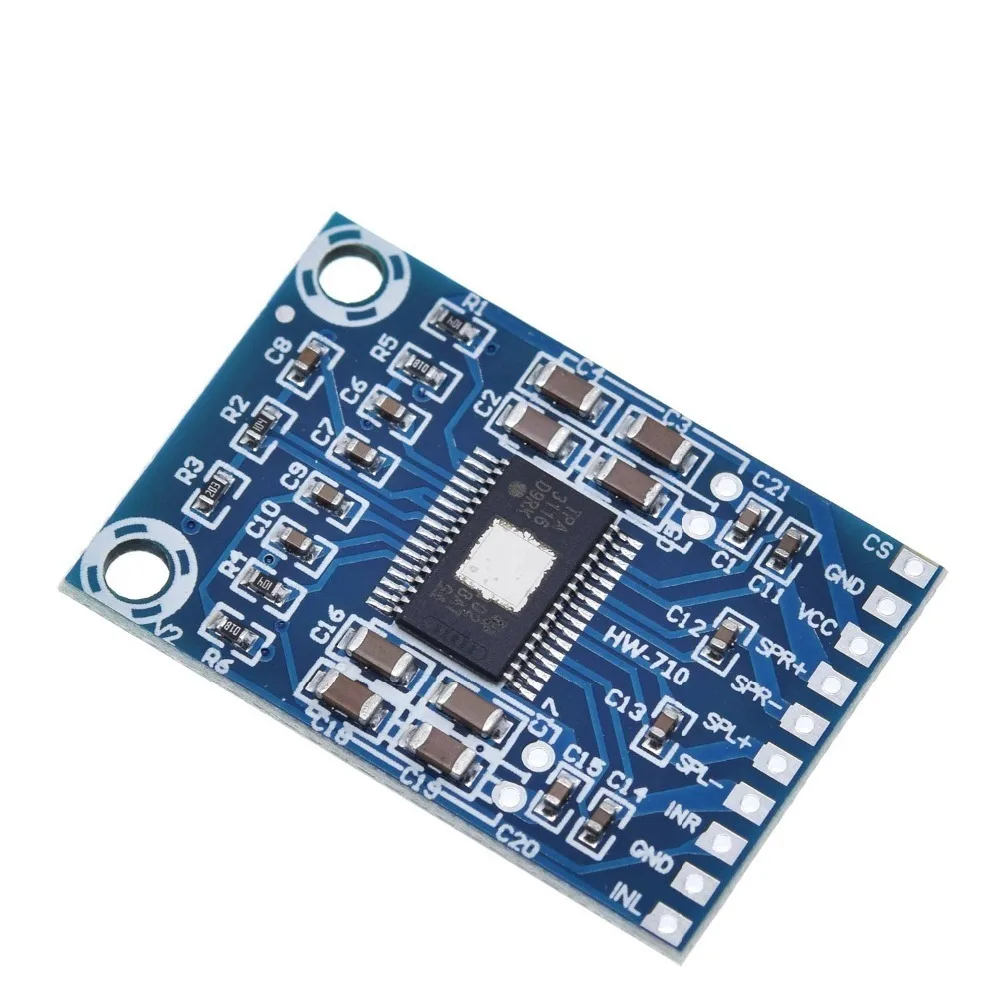 DC 12 V-24 V 2x50 Вт двухканальный Мини цифровой усилитель класса D 50 Вт+ 50 Вт TPA3116D2 XH-M562 усилитель 50 Вт Мощность Плата усилителя