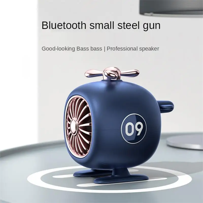 Мини-динамики портативные беспроводные с поддержкой Bluetooth и украшением басов -
