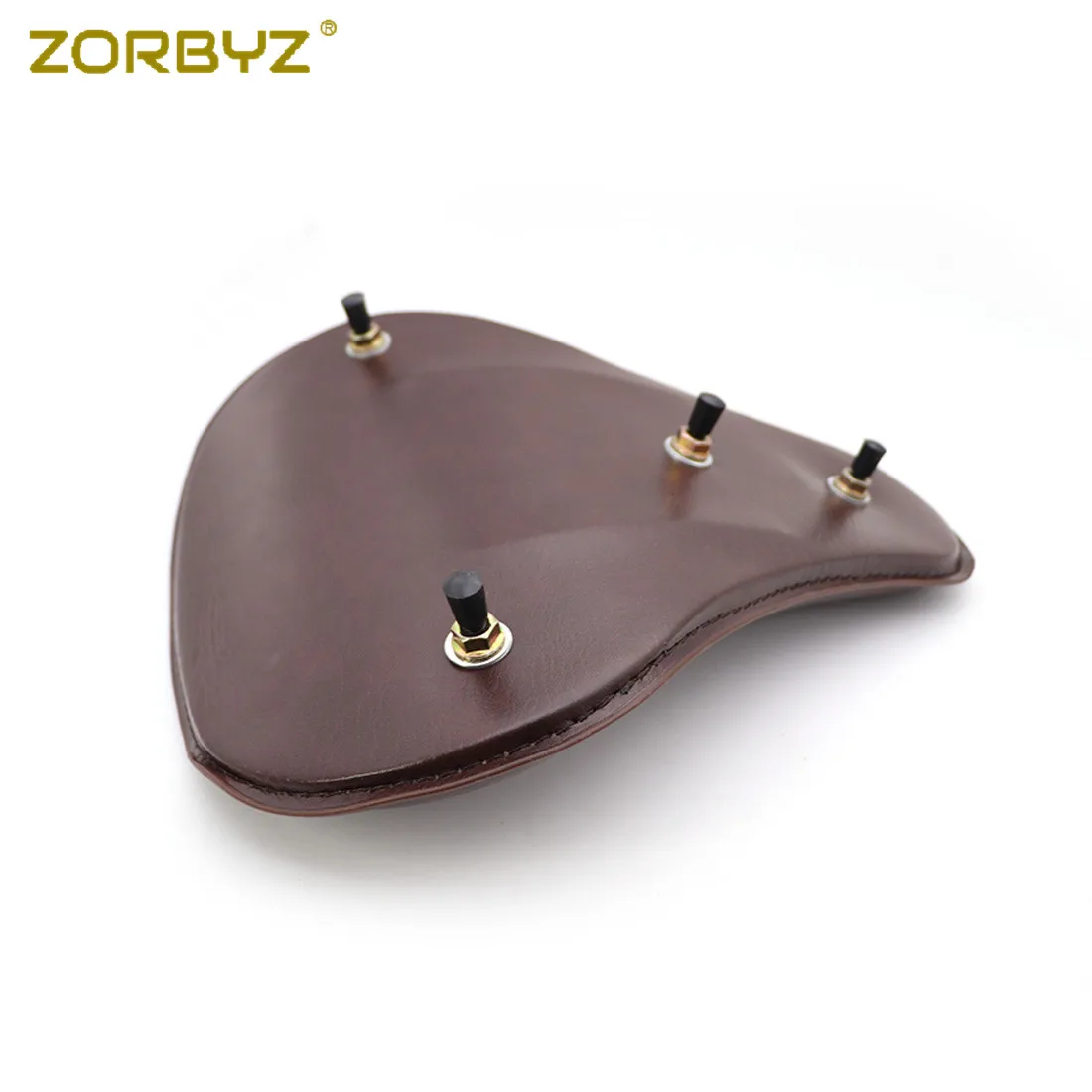 ZORBYZ мотоцикл коричневый искусственная кожа пружины Solo сиденья Кронштейн Набор
