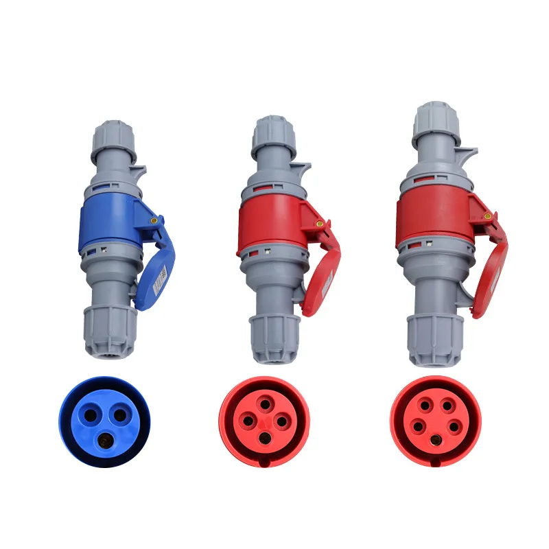 IP67 промышленный штекер и разъем IP44 водонепроницаемый взрывозащищенный 3P 4 ядра 5