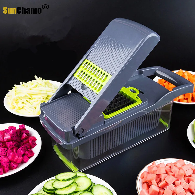 

Multifunctional Vegetable Cutter Shredder Slicers Fruit Potato Peeler Carrot Grater Kitchen Accessories Onion Tomato Slicer