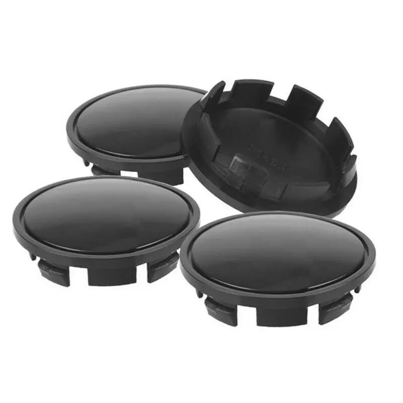4 шт. Универсальная крышка ступицы колеса автомобиля 65 мм (55 мм) черная запасная