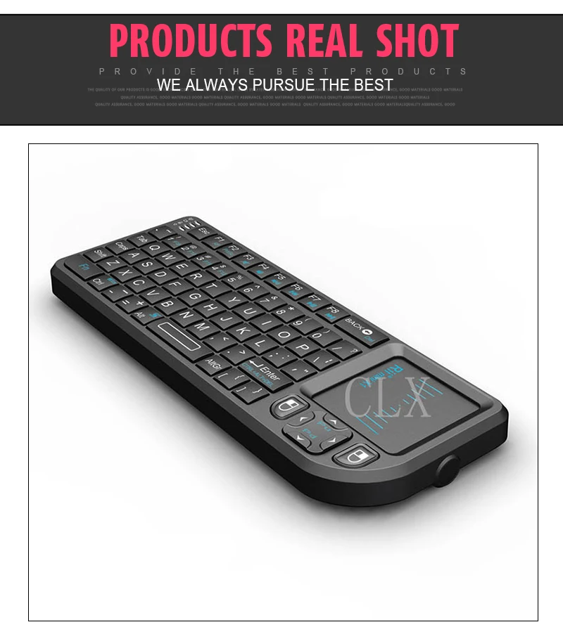 Беспроводная клавиатура Raspberry Pi 2/3 поколения интеллектуальная ТВ-приставка с