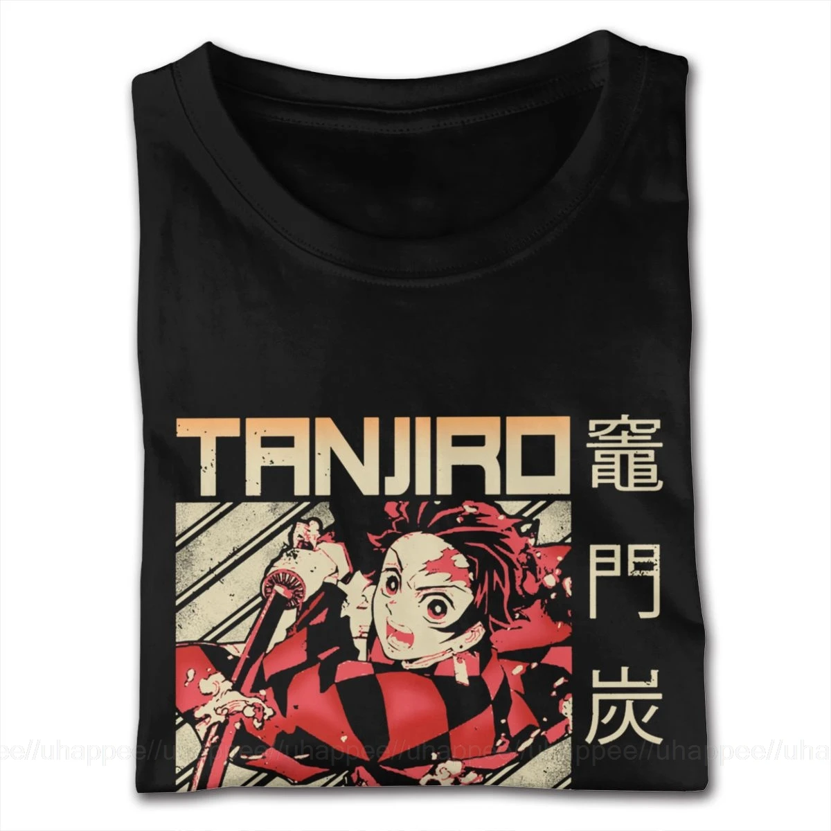 Белая футболка Demon Slayer Kimetsu No Yaiba Мужская с короткими рукавами из мягкого хлопка