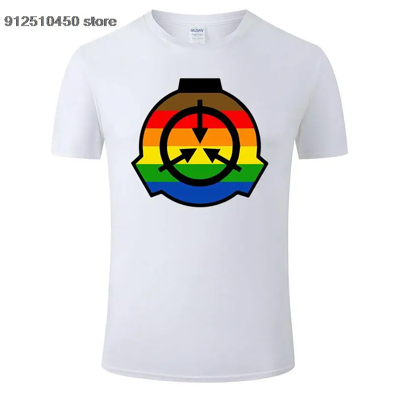 

SCP T Shirt Cotton Short Sleeve Print T-shirt Men Women Fashion Summer Casual Tops Cool Graphic Tee Funny Streetwear H100