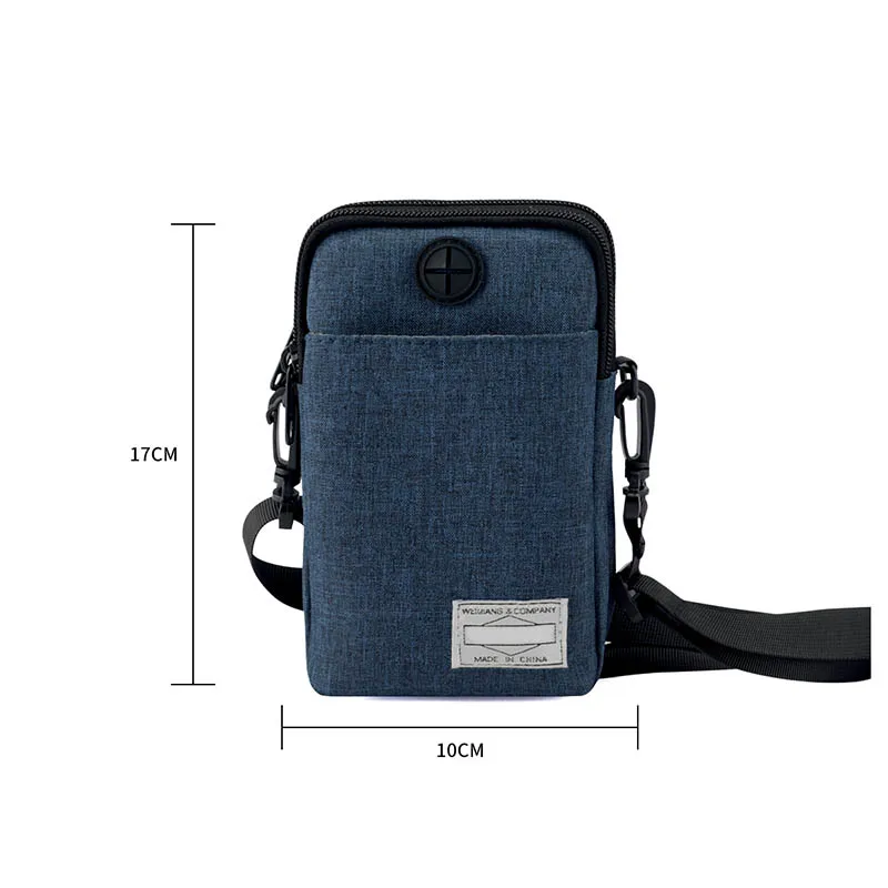 

Multifunctional Waterproof Phone Bag Mini Crossbody Bags with Earphone Hole SER88