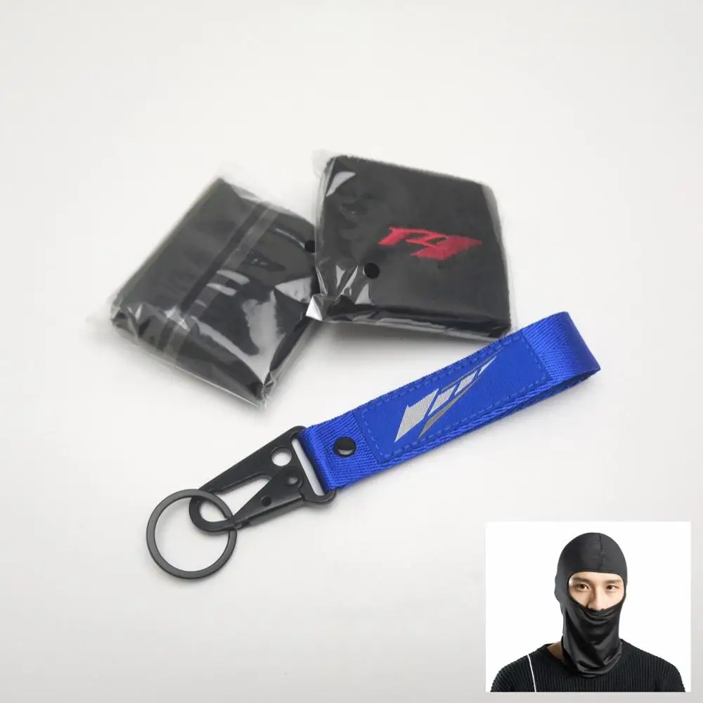 Передний тормозной резервуар носок + маска для лица ремень ключей Yamaha YZF R1 |