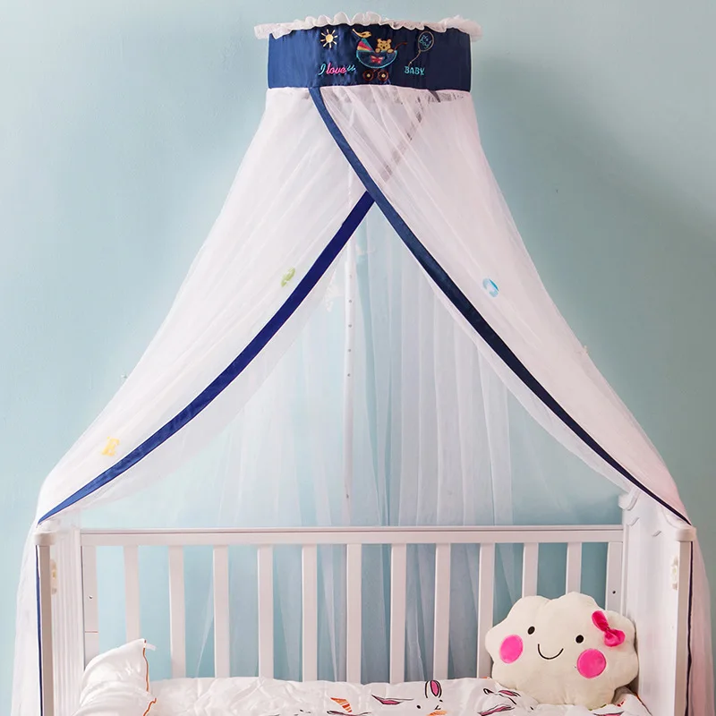 

Palace Style Baby Mosquito Net Crib Boys Girls Princess Mosquito Net Hung Dome Bedding Baby Bed Tent Bedroom Decor Home Textile