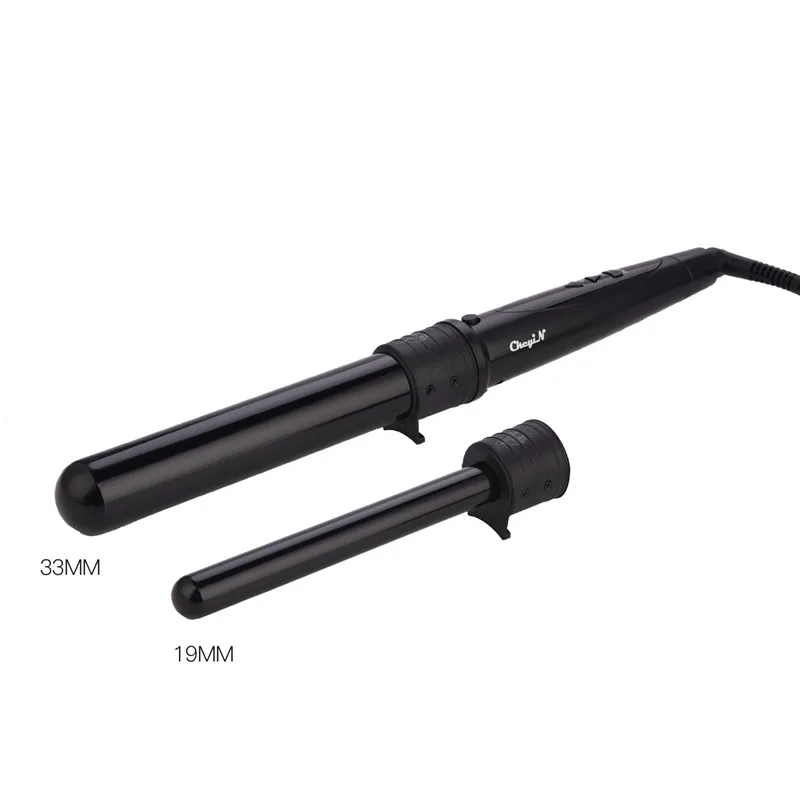 

Electric Professional Ceramic Hair Curler LED Display Curling Iron Roller Temperature Adjustment Curling Wand Waver Styling Tool