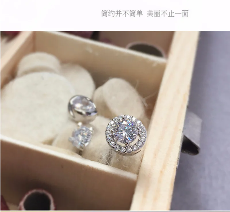 Роскошные круглые серьги-гвоздики с сердечками и стрелками высокое качество