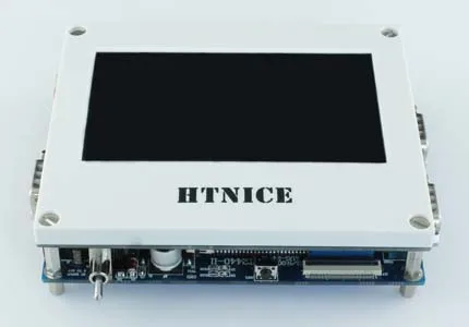 

4.3-inch HMI industrial computer arm industrial control board 2416 2440 gt6805 4 high speed serial ports