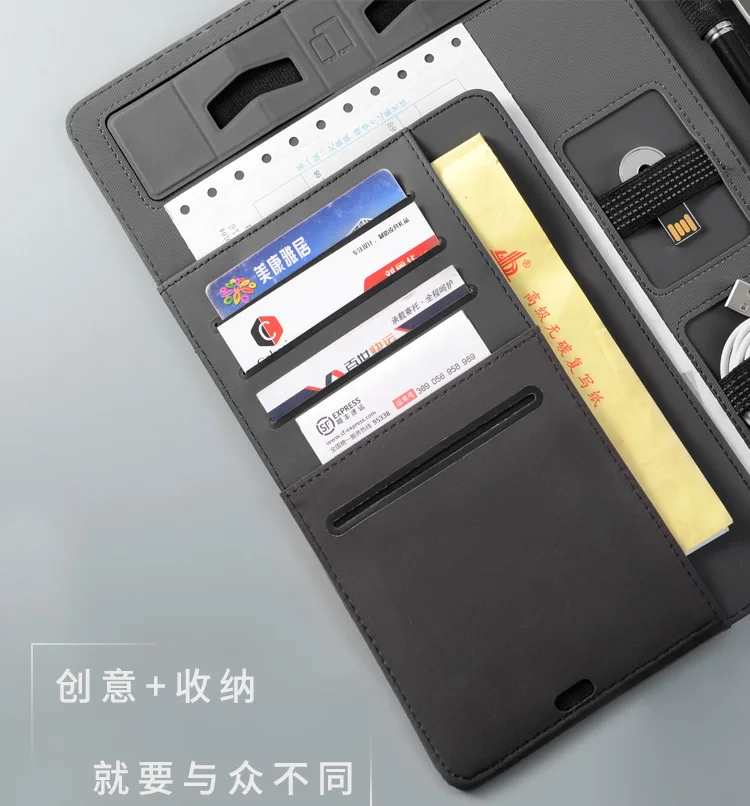 Папка менеджер А4 для документов деловой портфель конференций путешествий с