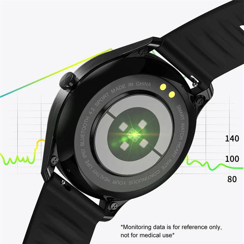 

DT55 2021 Bussiness Men Smart Watch IP68 Waterproof Smartwatch Call Reminder Push WhatsApp Message 24-hour Heart Rate PK L16 L8