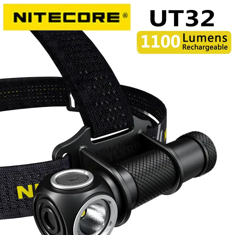 100% Оригинальный NITECORE UT32 CREE XP L2 V6 LED 1100 люмен uitra компактный коаксиальный двойной
